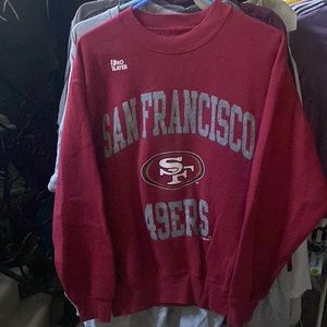 San Francisco 49ers Sweatshirt Large in good used condition- no tags